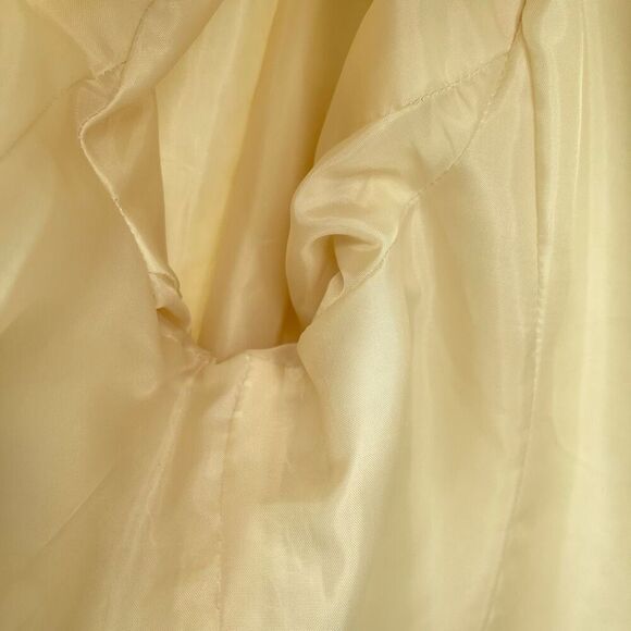 Sag Harbor Petite Women’s Cream Wool Blazer Jacket H62070JC Single Button 16P - Picture 11 of 14